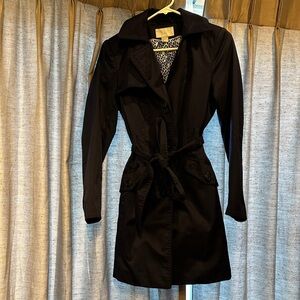 H&M Classic Dark Navy Trench Coat